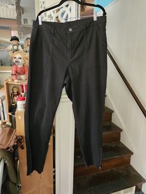 Lane Bryant Black Stretch Slim Pants
